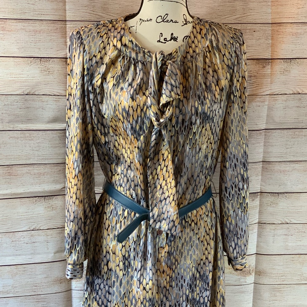 Lady Jennifer Vintage Snakeskin Dress